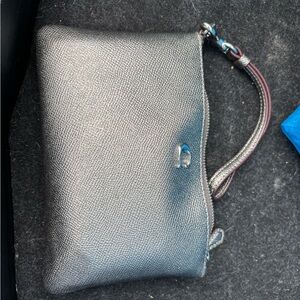 Coach Metallic Wristlet